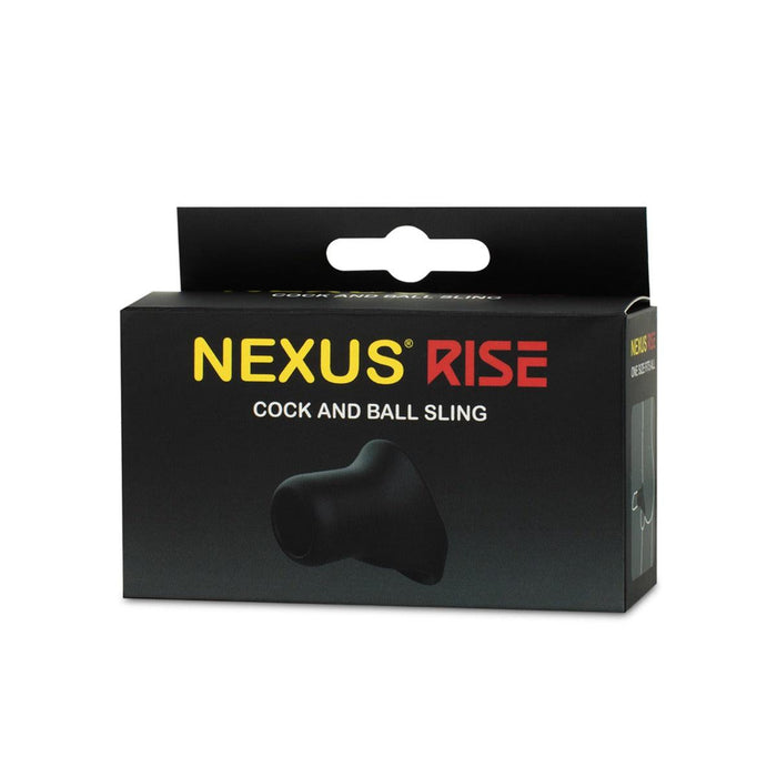 Nexus - Rise - Cock & Ball Houder - Zwart-Erotiekvoordeel.nl