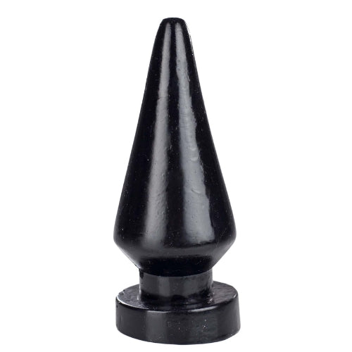 Gangbangster - Peak - Buttplug - 14 x 6 cm - PVC - Zwart-Erotiekvoordeel.nl