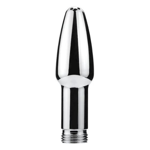 Fixxx - Anaal Douche Opzetstuk Buttplug - Zilver-Erotiekvoordeel.nl