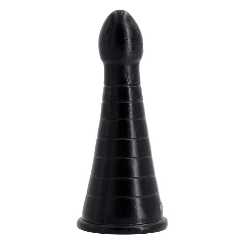 Gangbangster - Gulpy - Dildo- 19 x 7 cm - PVC - Zwart-Erotiekvoordeel.nl