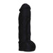 BP Toys - Dildo - Dildo Met Balzak - My Lord - Zwart - 21.5 cm-Erotiekvoordeel.nl