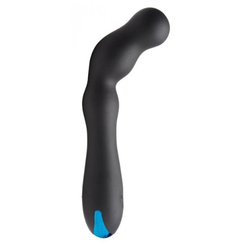 Trinity Vibes - Gebogen Anaal Vibrator - Zwart-Erotiekvoordeel.nl