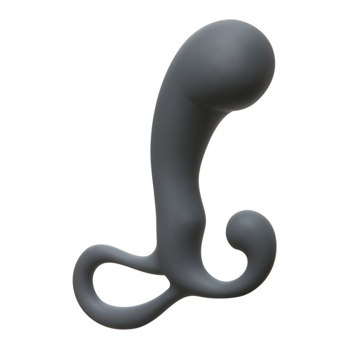 OptiMALE - P-Massager - Prostaat Dildo - Grijs-Erotiekvoordeel.nl