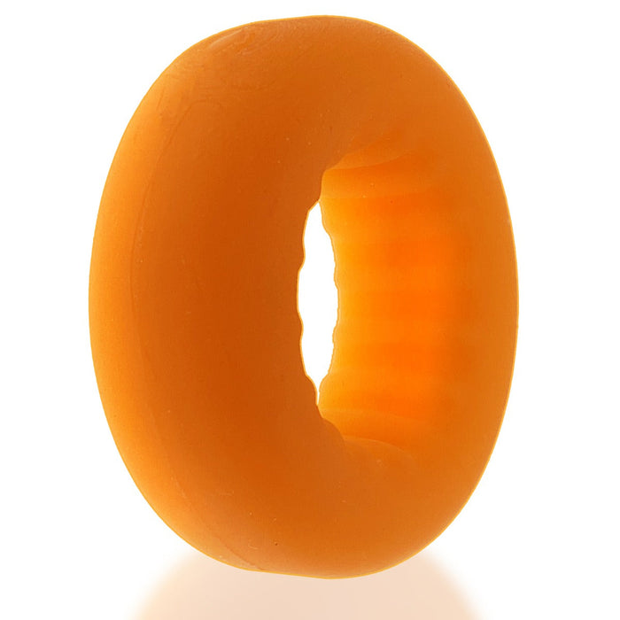 Oxballs - Axis - Ribbed Cockring - Oranje Ice-Erotiekvoordeel.nl