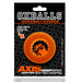 Oxballs - Axis - Ribbed Cockring Oranje Ice-Erotiekvoordeel.nl