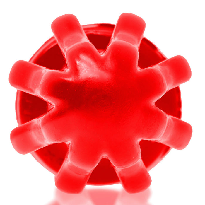 Oxballs - Airhole-3 - Buttplug met Vinnen - Rood - Large-Erotiekvoordeel.nl