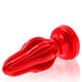 Oxballs - Airhole-2 - Buttplug met Vinnen - Rood - Medium-Erotiekvoordeel.nl