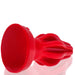 Oxballs - Airhole-2 - Buttplug met Vinnen - Rood - Medium-Erotiekvoordeel.nl