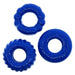 Oxballs - Bonemaker Cockring Set - 3 stuks - Blauw-Erotiekvoordeel.nl