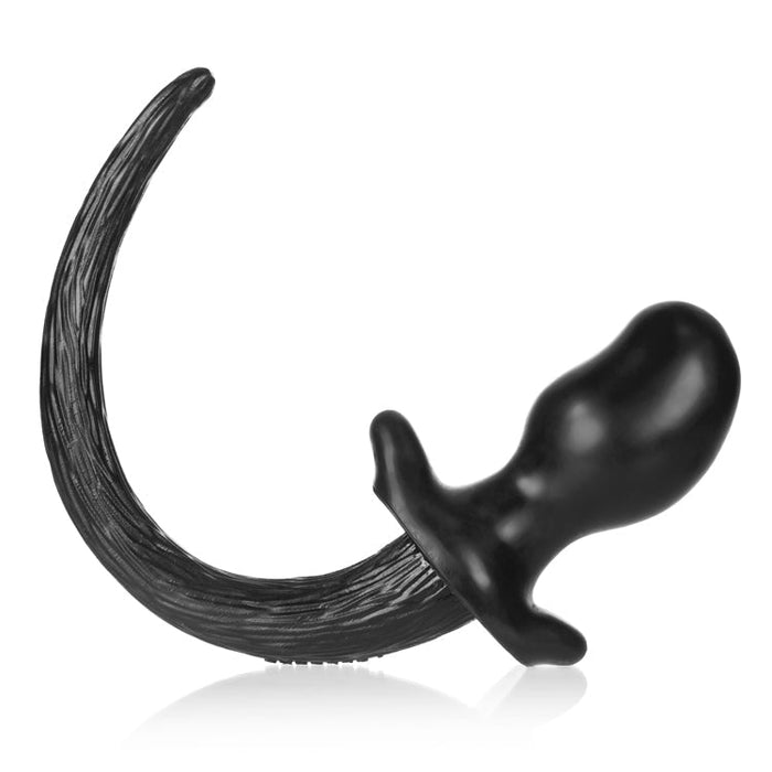 Oxballs - Bulldog Puppy Tail Buttplug - Zwart Large-Erotiekvoordeel.nl