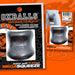 Oxballs - Fido - Penis Sleeve met Animal Knot - Rekbaar TPR - Zwart - Puppy Play-Erotiekvoordeel.nl