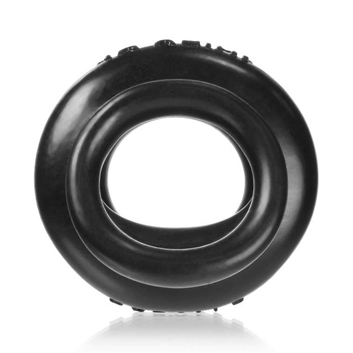 Oxballs - Juicy XL Padded Cockring - Zwart-Erotiekvoordeel.nl