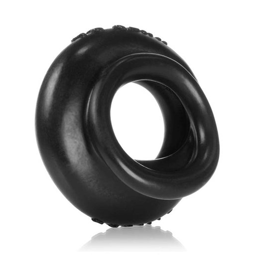 Oxballs - Juicy XL Padded Cockring - Zwart-Erotiekvoordeel.nl