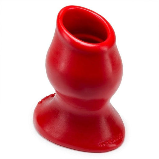 Oxballs - Pighole 3 - Holle Buttplug - Rood - Maat L-Erotiekvoordeel.nl