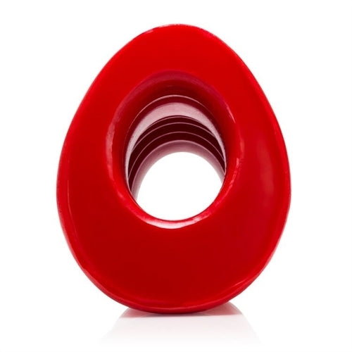 Oxballs - Pighole 4 - Holle Buttplug - Rood - Maat XL-Erotiekvoordeel.nl