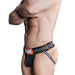 Oxjok Slingjock - Upthrust Slider Jockstrap - Ingebouwde Cockring - Met opbergvakje - Black Iron-Erotiekvoordeel.nl