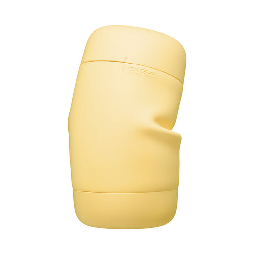 Tenga - Puffy Masturbator - Custard Yellow-Erotiekvoordeel.nl