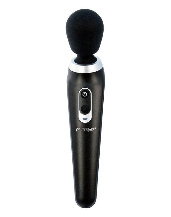 PalmPower Extreme Wand Vibrator - ergonomisch gevormd En extreem krachtig - Zwart-Erotiekvoordeel.nl