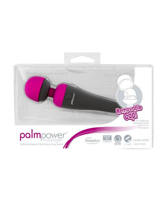 PalmPower Wand Vibrator Met verwisselbare Kop - Roze-Erotiekvoordeel.nl