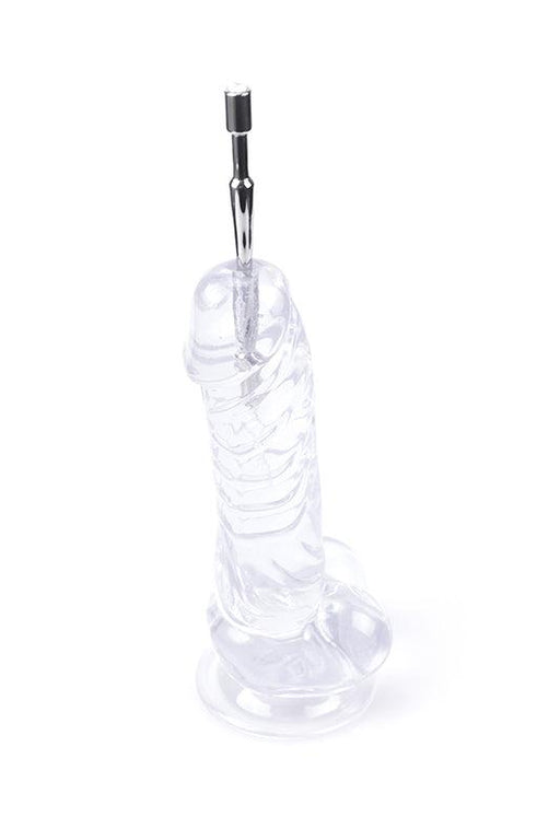 Kiotos Steel - Penis Stick Met Transparant Swarovski Kristal-Erotiekvoordeel.nl