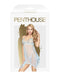 Penthouse - Kanten Babydoll Met String NAUGHTY DOLL - Blauw-Erotiekvoordeel.nl