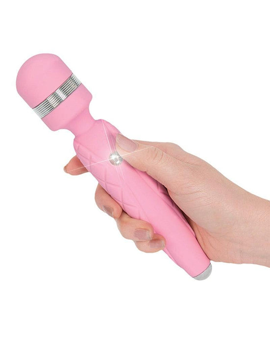 Pillow Talk - Cheeky Wand Massager - Lichtroze-Erotiekvoordeel.nl