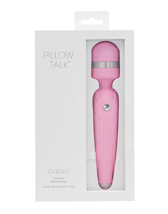 Pillow Talk - Cheeky Wand Massager - Lichtroze-Erotiekvoordeel.nl