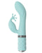 Pillow Talk Kinky Oplaadbare G-Spot En Clitoris Vibrator - Mint Blauw-Erotiekvoordeel.nl