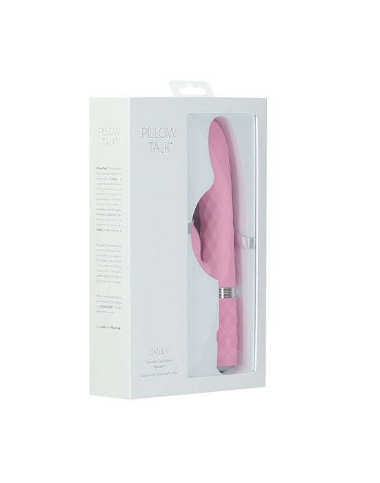 Pillow Talk - Lively - Tarzan Vibrator - Lichtroze-Erotiekvoordeel.nl