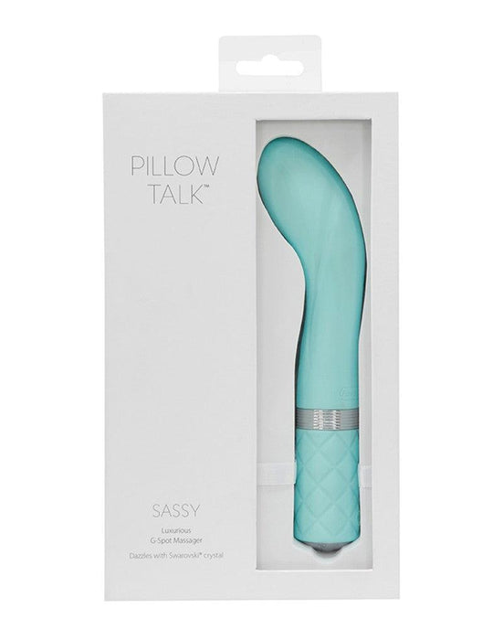 Pillow Talk Sassy G-Spot Vibrator - Lichtblauw-Erotiekvoordeel.nl