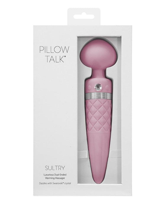 Pillow Talk Sultry Roterende Wand En G-spot Vibrator Met verwarmingsfunctie - Lichtroze-Erotiekvoordeel.nl