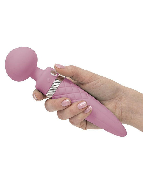 Pillow Talk Sultry Roterende Wand En G-spot Vibrator Met verwarmingsfunctie - Lichtroze-Erotiekvoordeel.nl