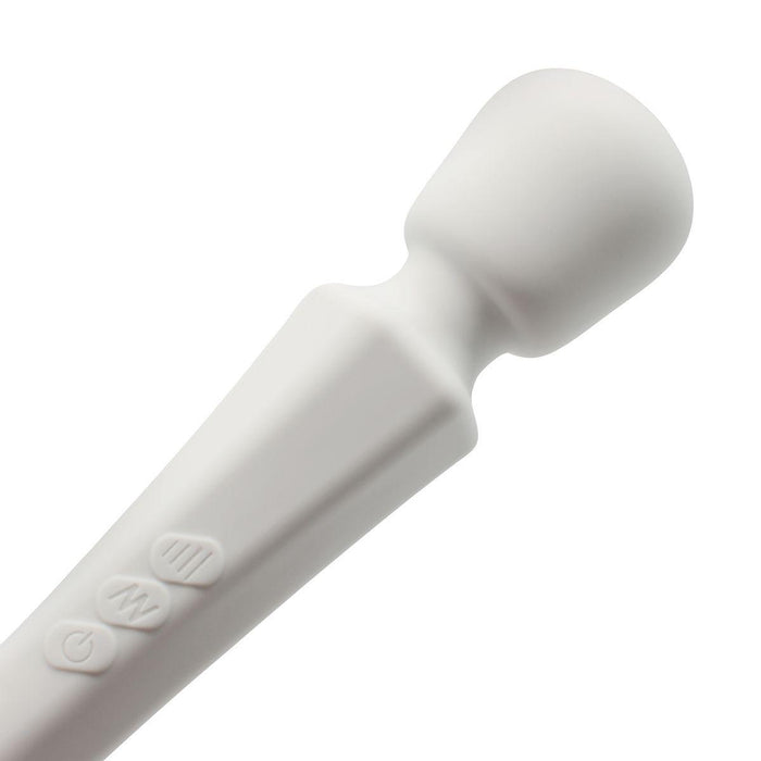 Pixey - Aqua Mini Wand Vibrator - The White Edition - Sterke en Stille Motor - Wit-Erotiekvoordeel.nl