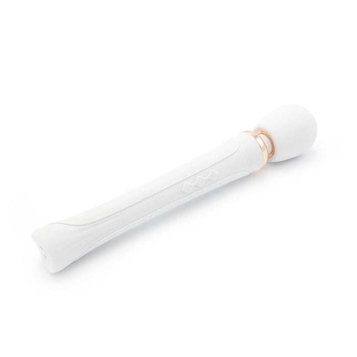 Pixey - Aqua Wand Vibrator - The White Edition - wit-Erotiekvoordeel.nl