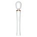 Pixey - Aqua Wand Vibrator - The White Edition - wit-Erotiekvoordeel.nl