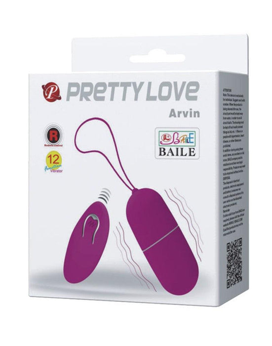 Pretty Love - Arvin - Vibrerend Eitje - Roze-Erotiekvoordeel.nl