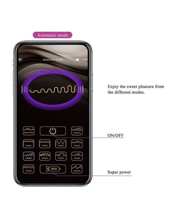 Pretty Love - August - G-Spot Vibrator - Met App Control - Dieproze-Erotiekvoordeel.nl