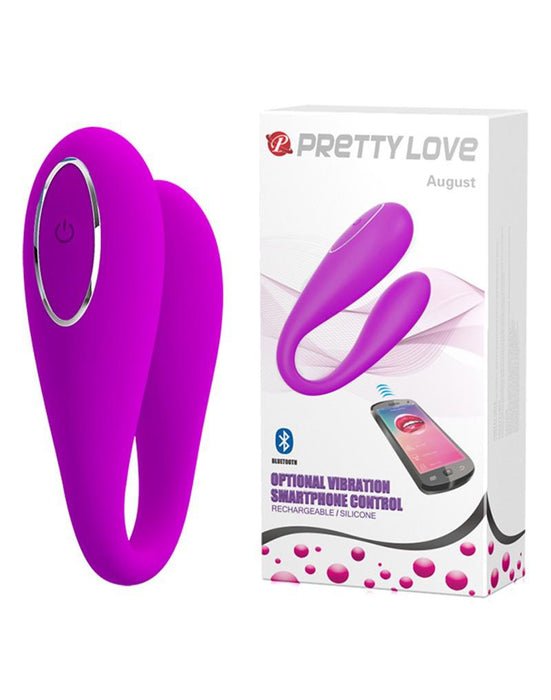 Pretty Love - August - Partner Vibrator Met App Control-Erotiekvoordeel.nl