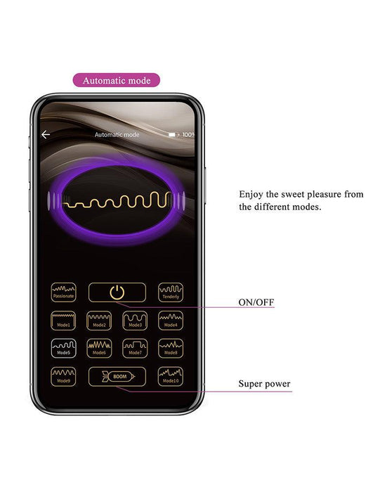 Pretty Love - Baird - Panty Vibrator - Draagbare Vibrator - Vibrerend Slipje - Met App Control-Erotiekvoordeel.nl