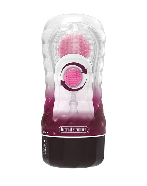 Pretty Love - Black Hole - Masturbator Cup - Met Rollende Bal Voor Extra Sensaties - Roze-Erotiekvoordeel.nl