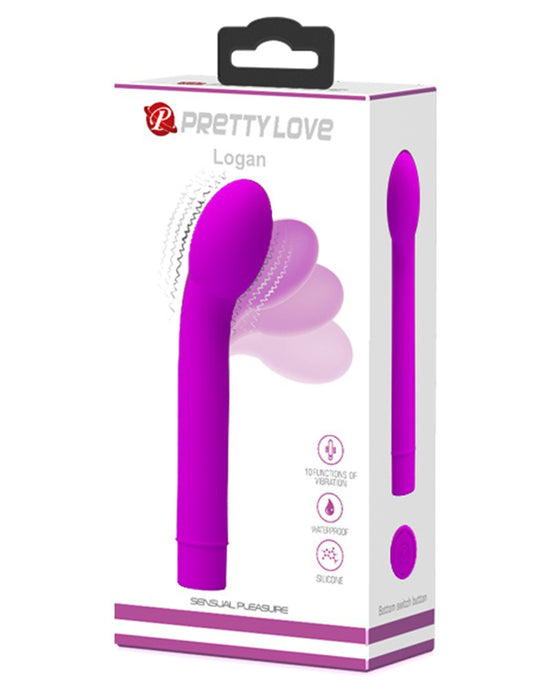 Pretty Love - Buigbare G-spot Vibrator Logan - Dieproze-Erotiekvoordeel.nl