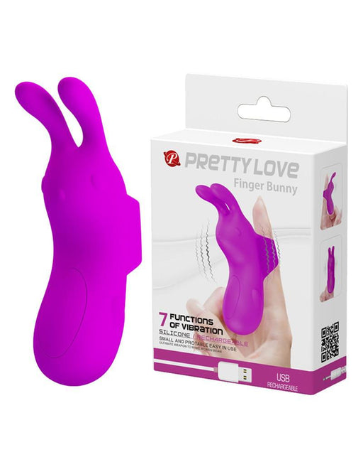 Pretty Love - Bunny Vinger Vibrator-Erotiekvoordeel.nl