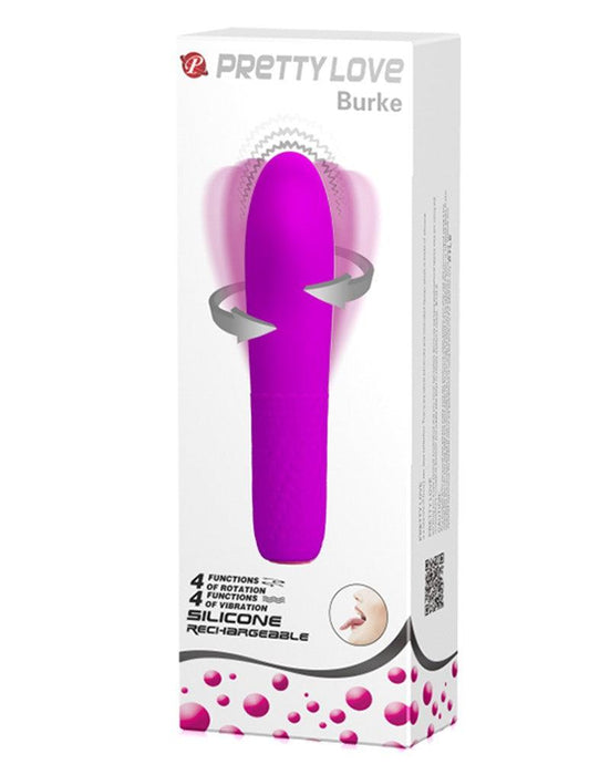 Pretty Love - Burke Mini Vibrator - Roze-Erotiekvoordeel.nl