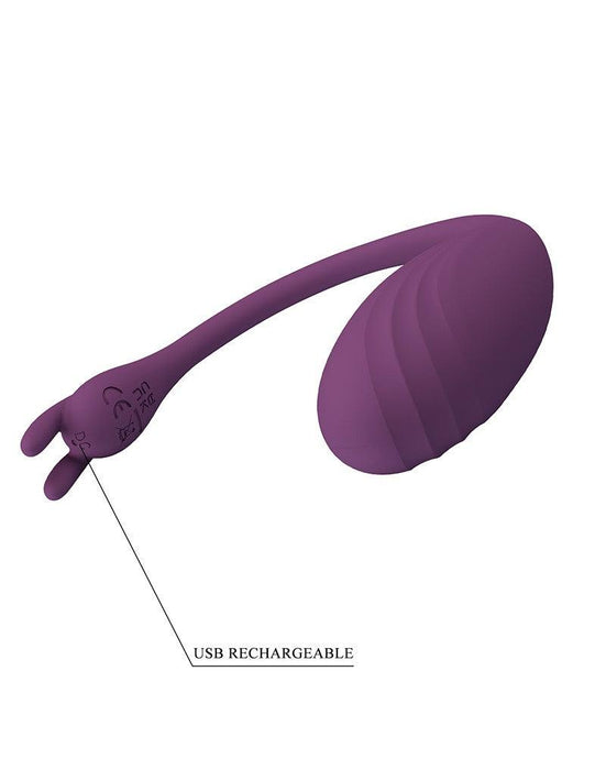 Pretty Love - Catalina - Draagbare Vibrator met App-bediening - Paars-Erotiekvoordeel.nl