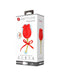 Pretty Love - Clitoris Vibrator Met likstimulator Rose Lover - Rood/Goud-Erotiekvoordeel.nl