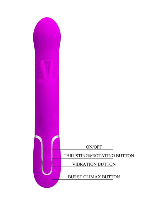 Pretty Love - Coale - Rabbit Vibrator - Dieproze-Erotiekvoordeel.nl