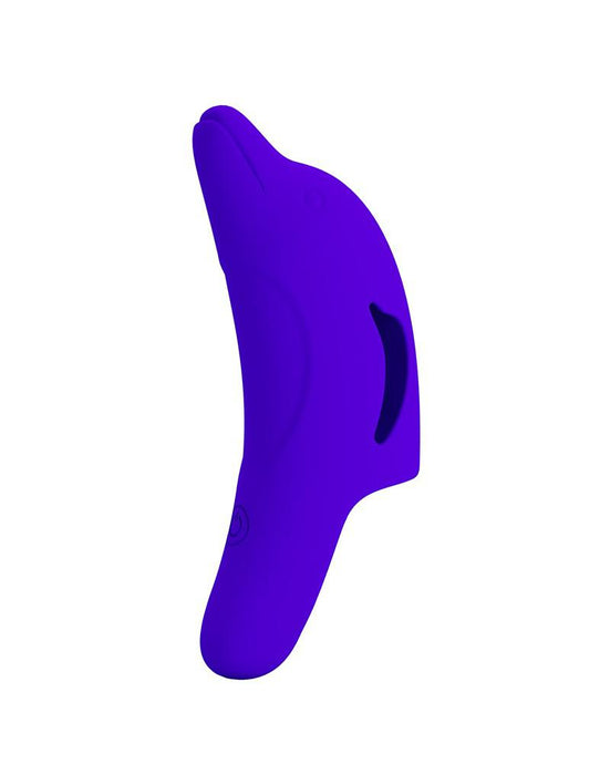 Pretty Love - Delphini - Vinger Vibrator - Paars - Siliconen - USB Oplaadbaar - 10 standen-Erotiekvoordeel.nl