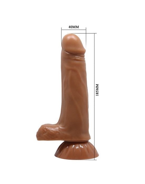 Pretty Love - Easton - Roterende En Stotende Dildo - Medium Huidskleur-Erotiekvoordeel.nl