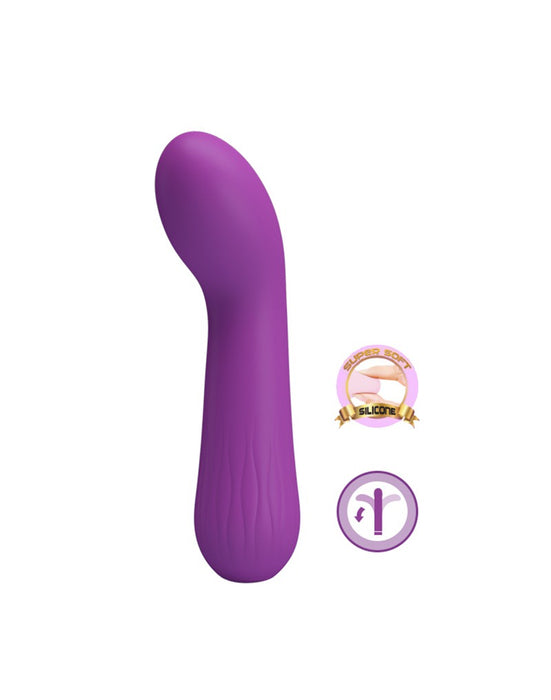 Pretty Love - Faun - Buigzame G-Spot Vibrator - Lila-Erotiekvoordeel.nl