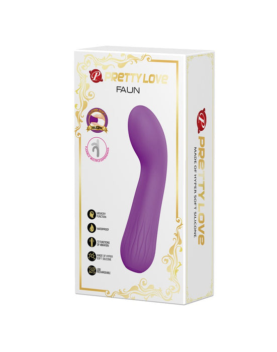 Pretty Love - Faun - Buigzame G-Spot Vibrator - Paars-Erotiekvoordeel.nl